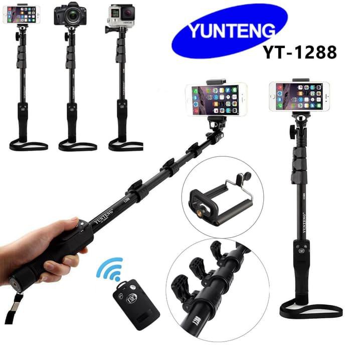 Yunteng Kẹp Gắp Bluetooth Màu Đen Yt-1288