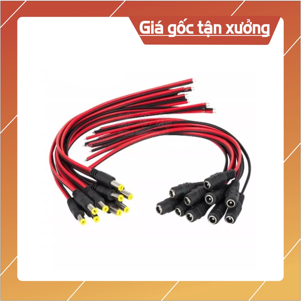 Dây Jack DC Đực-Cái 5.5x2.1mm Chất Lượng