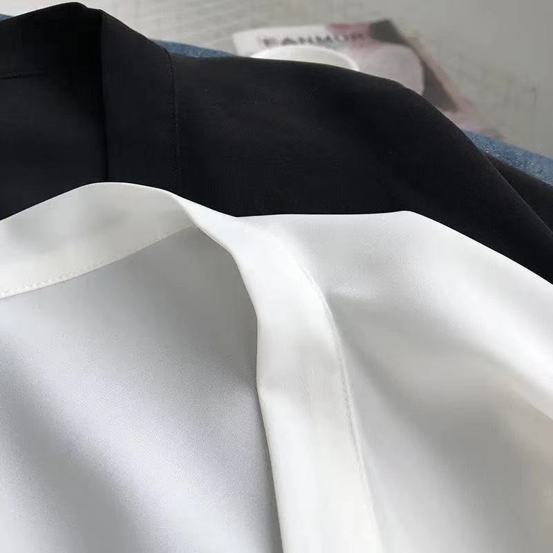 Áo Khoác Kimono Vải Voan Phong Cách Hàn Quốc Cổ Điển Thời Trang Mùa Hè Hàng Mới Dành Cho Bạn Nữ