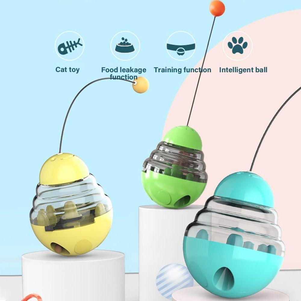 Tô Đựng Thức Ăn Cho Thú Cưng Hình Quả Bóng Lật Đật