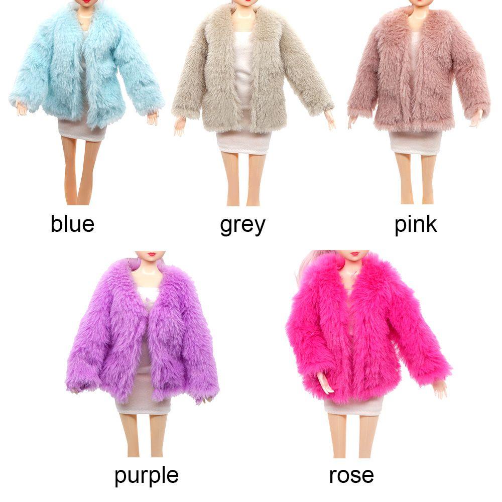 Áo Khoác Màu Cầu Vồng Cho Búp Bê