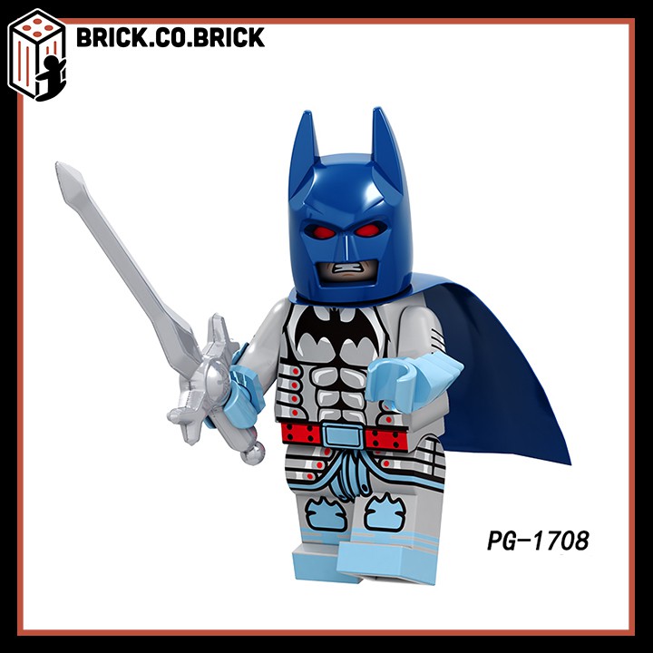 Xếp hình Mister 08 Thor Killer Frost Punisher Toxin Ghost Rider Robin Batman Lego Minifigures PG8194