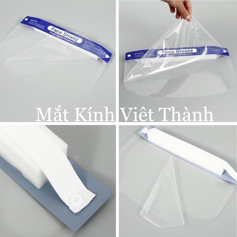 combo 5 kính chống giọt bắn chống dịch nước bọt face shield chuyên dùng cho bác sĩ