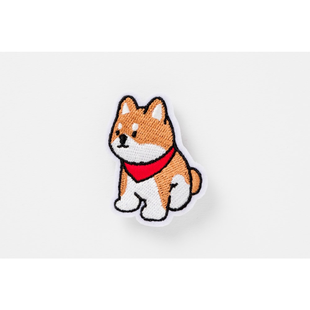 Ghim Cài Áo ARTBOX Hàn Quốc Hình Chú Cún Shiba Đang Ngồi Ngộ Nghĩnh Đáng Yêu
