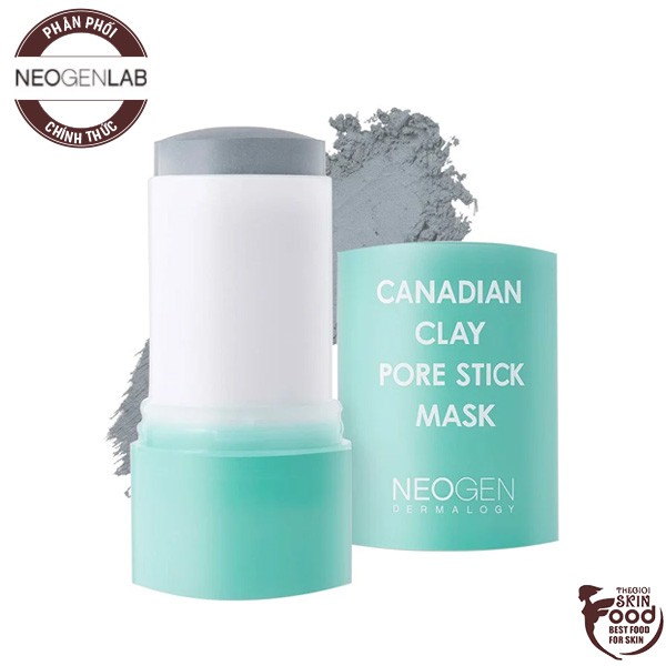 Thanh Lăn Đất Sét Giảm Mụn Đầu Đen Neogen Dermalogy Canadian Clay Pore Stick 28g