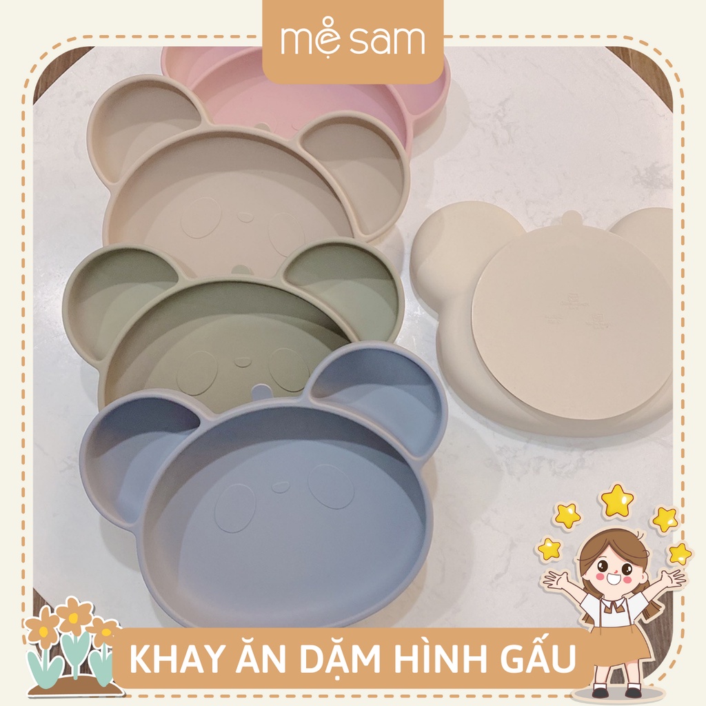 Khay silicon gấu xuất hàn Bar- Rot