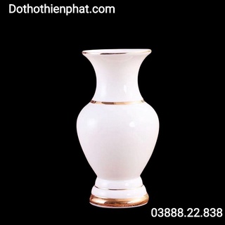 Bình bông sứ trắng – Nhiều kích thước
