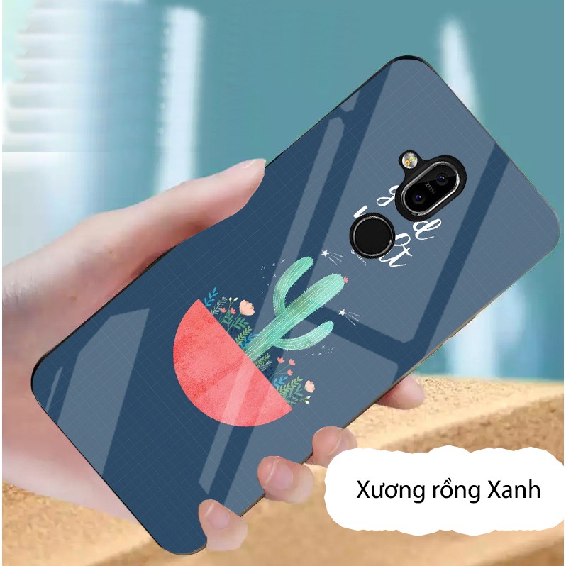 Ốp Nokia 8.1, X7 mặt kính gương bóng