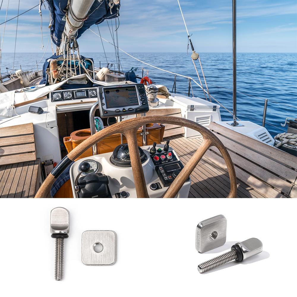 LANSEL Set 1 / 2 Ốc Vít Vây Cá Mập Phụ Kiện Cho Ván Lướt Sóng Chất Lượng Cao