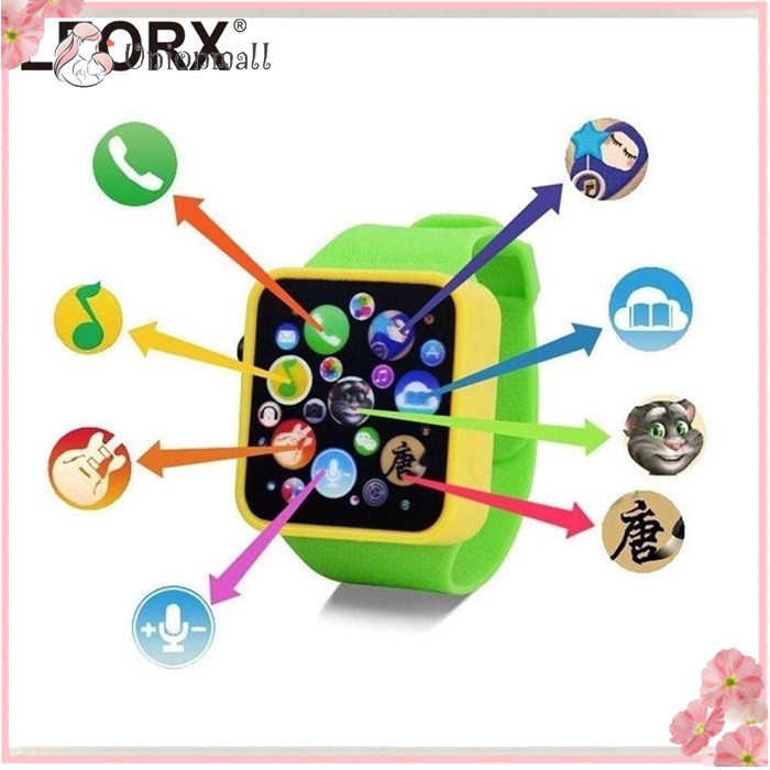 Đồng Hồ Thông Minh Màn Hình Cảm Ứng 3d Cho Bé