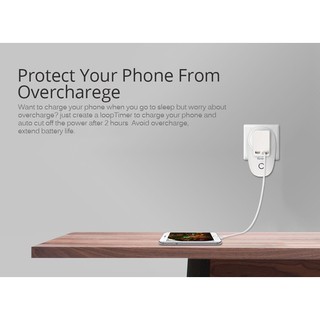 Phích cắm WiFi thông minh Sonoff S26