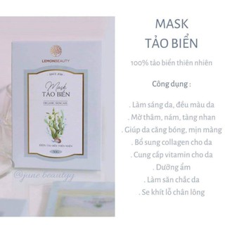 MUA 1 TẶNG 3.Mask tảo biển Lemonmask