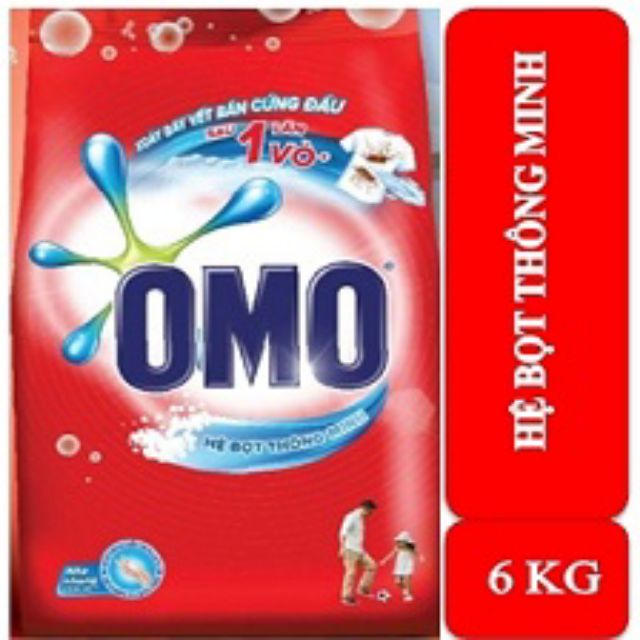 Bột giặt OMO túi 6kg