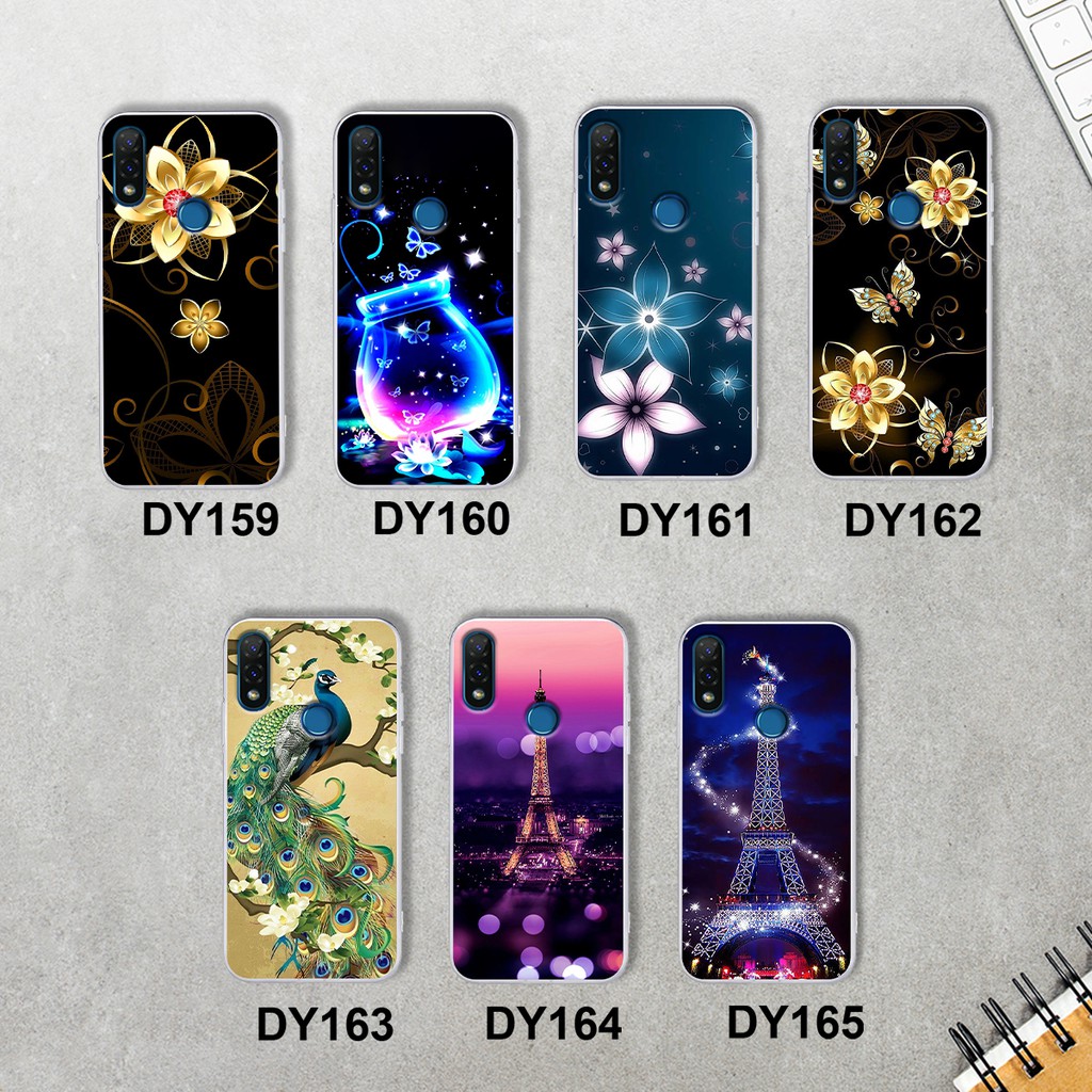 Ốp lưng SILICON điện thoại VSMART STAR - JOY 2 PLUS in hình hoa - Doremistorevn