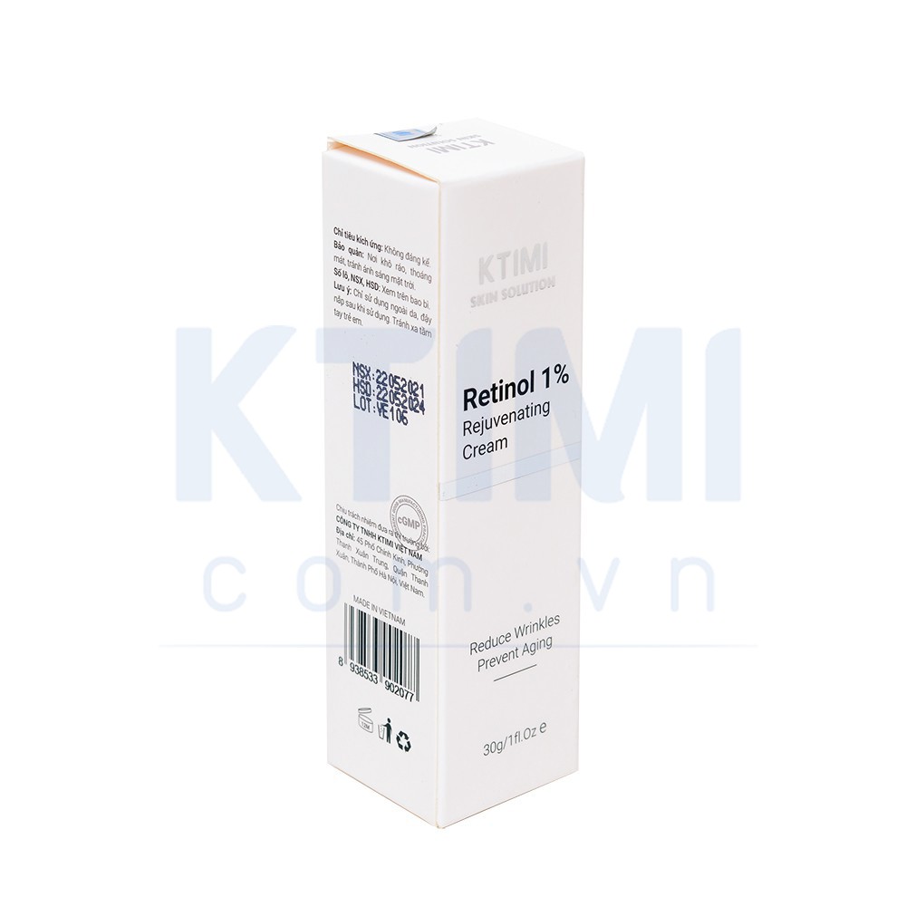 KTIMI RETINOL 1% - Kem Chống Lão Hóa Da, Xóa Nhăn