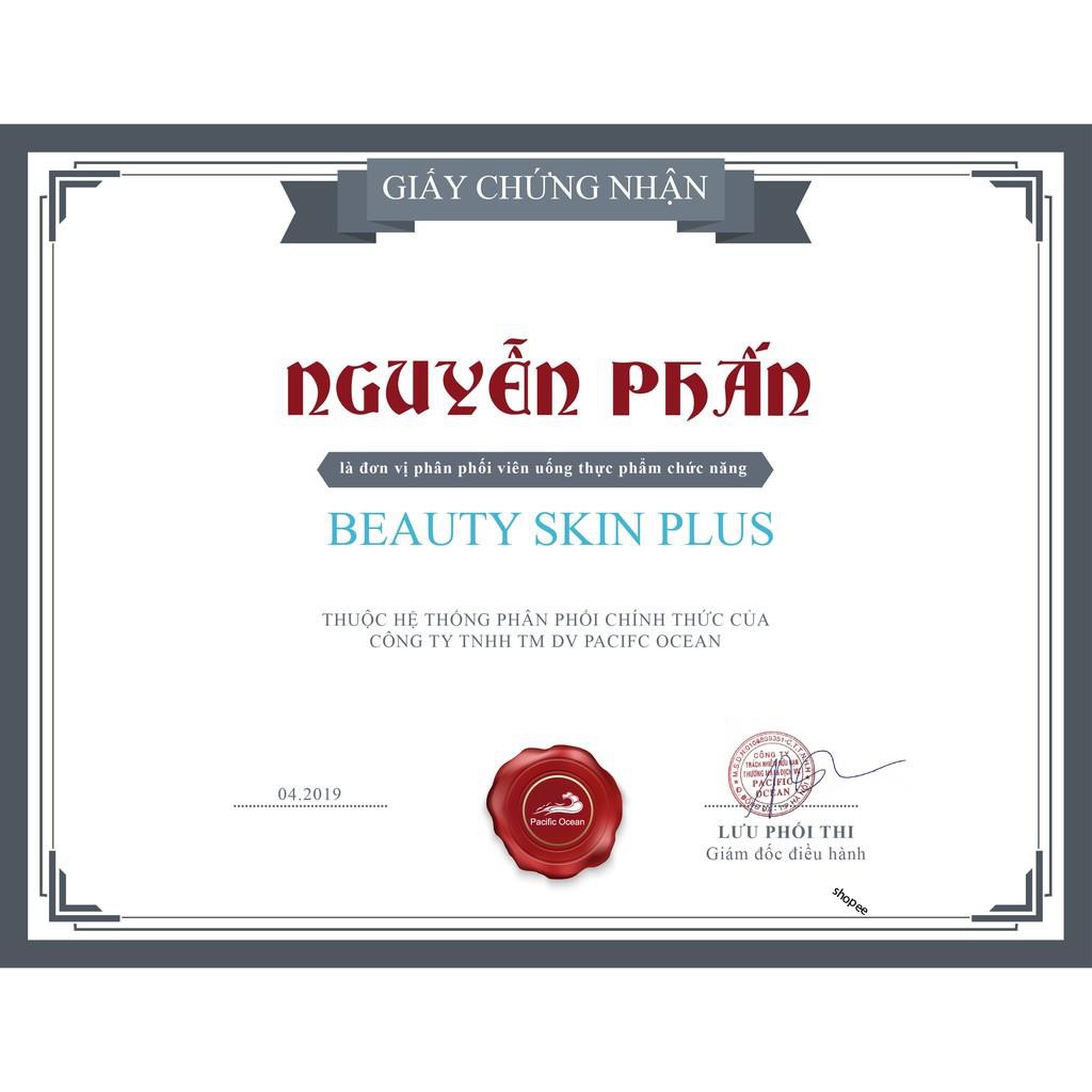 Viên uống trị nám trắng da chống nắng Beauty Skin Plus