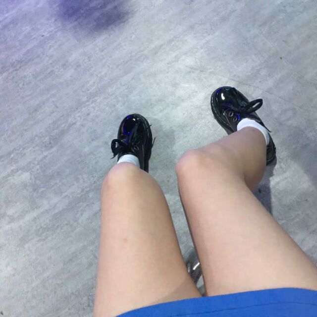 [ Order]  Giầy ulzzang da bóng dây nơ ( kèm ảnh thật sau) | BigBuy360 - bigbuy360.vn