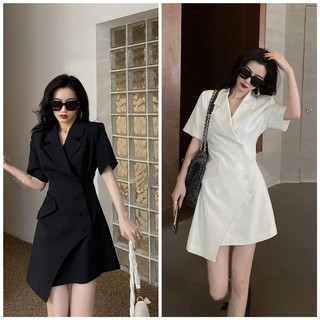Đầm vest dạo phố công sở phong cách Trio Dress