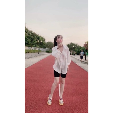 [Mã SKAMFSW175 giảm 10K đơn 50K] Áo sơ mi đũi trơn/kẻ from rộng