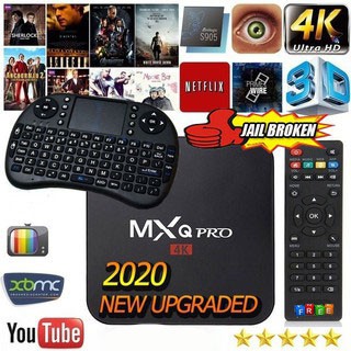 Đầu Tv Box 5g Mxq Pro Android Công Nghệ Thông Minh 4k Hd 8g + 128g