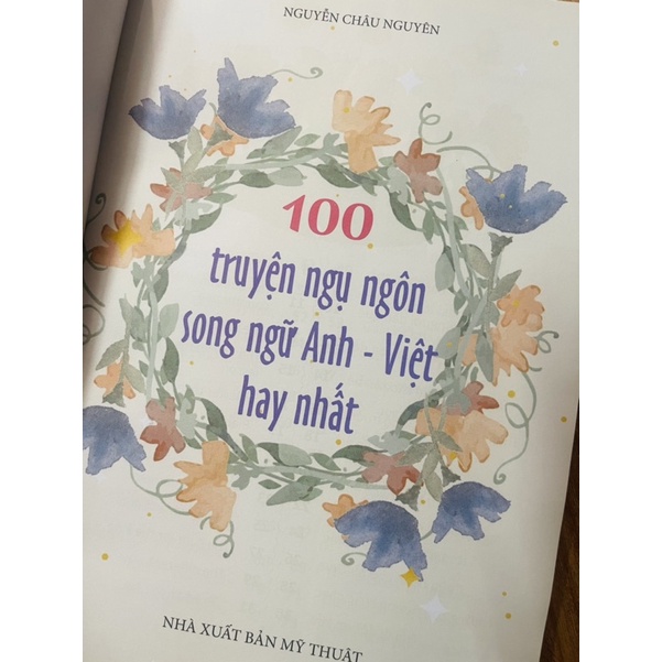 Sách - 100 Truyện Ngụ Ngôn Song Ngữ Anh - Việt Hay Nhất