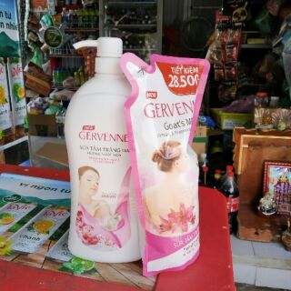 Sữa tắm Gervenne 
1.2L