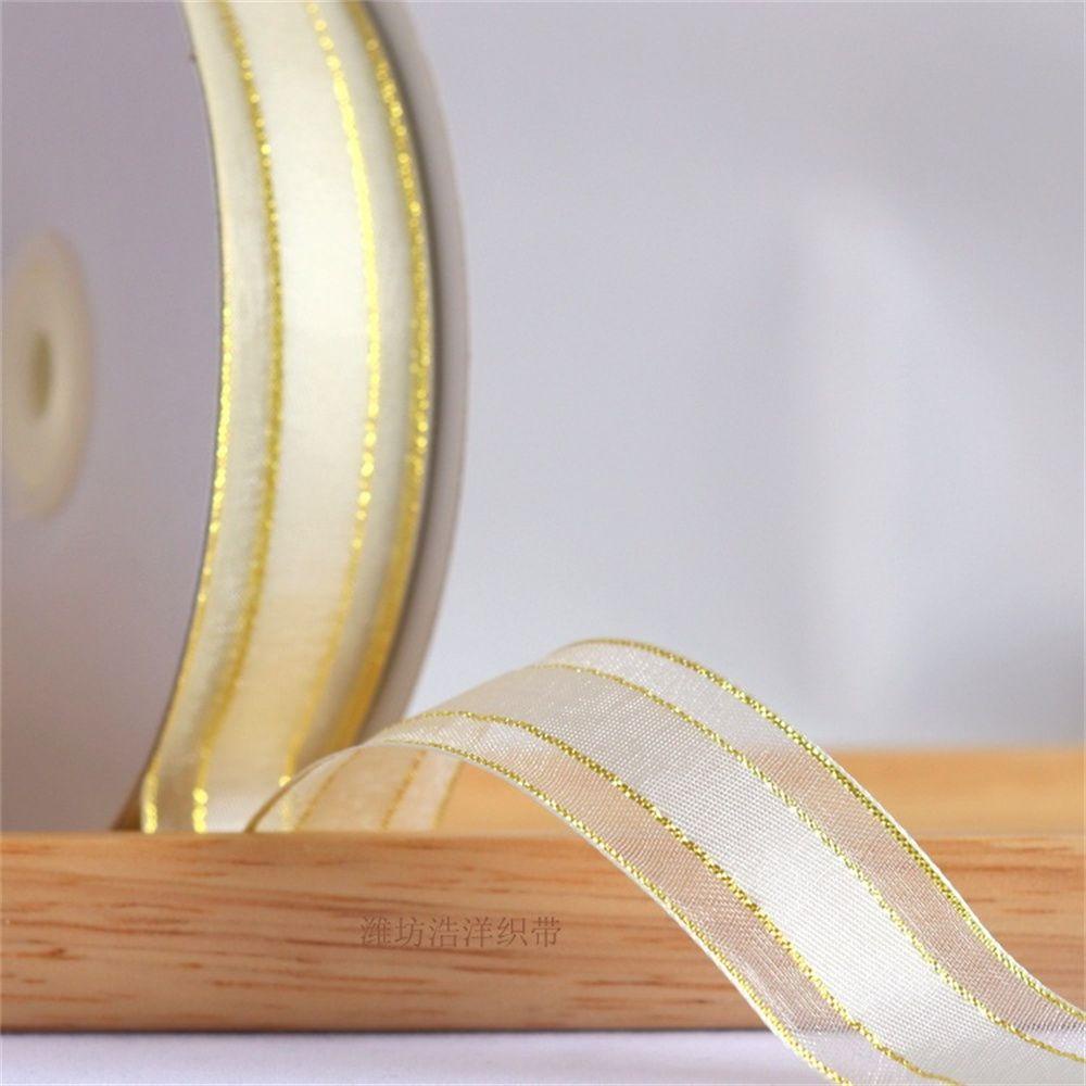 Cuộn Dây Ruy Băng Satin In Hoa Dùng Gói Quà Sinh Nhật