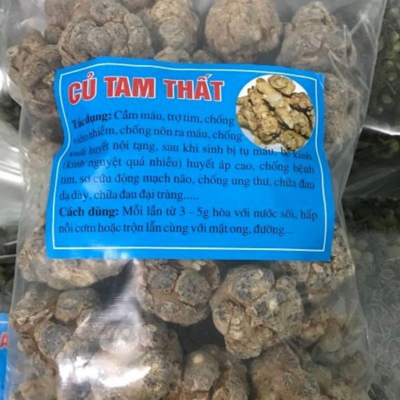 Sỉ như lẻ 1kg củ tam thất bắc