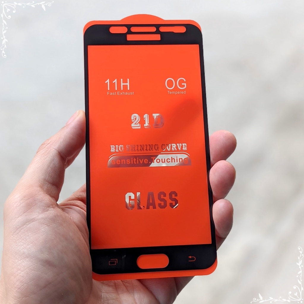 Kính Cường Lực Tràn Viền, Dán Full Màn Hình SAMSUNG J4 Core/J4 Plus/J6 Plus/J7 Plus/J7 Prime/J7 Pro
