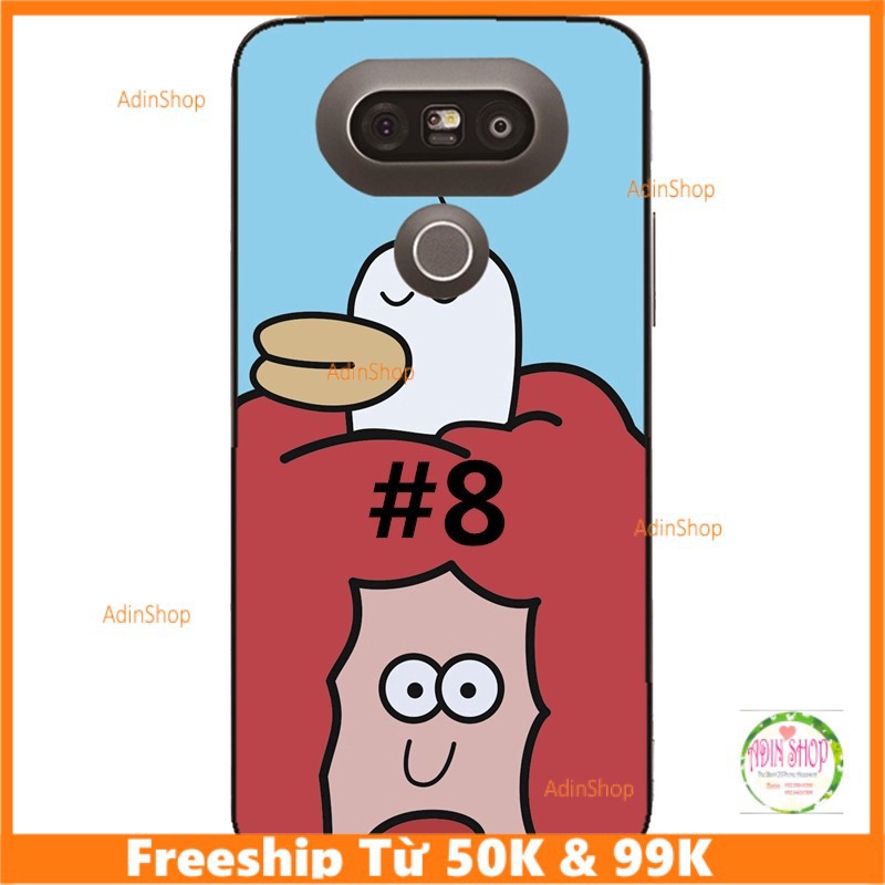 Case ốp lưng dẻo hình Cartoon Shark Back Cover LG G7 G6 G5 G4 G3 G2