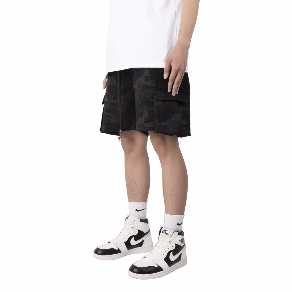 Quần Short Túi Hộp Nam FNOS Streetwear CAMO SHORT SCR5 - Local Brand Chính Hãng