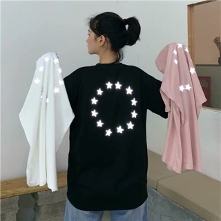 Áo Thun Cotton Phản Quang Ngôi Sao