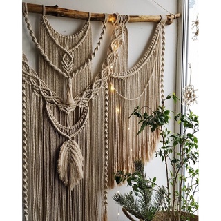 Mành Macrame lớn treo tường trang trí ❤️❤️