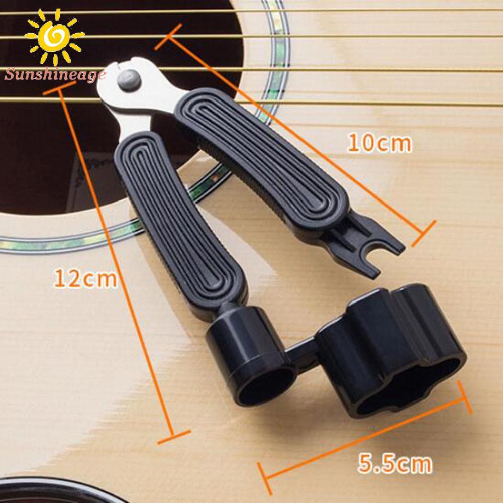SUNAGE- ~Guitar 30g Metal+ABS Orange Pin Puller Repair White Wrench Tool Bridge【SUNAGE-HOT Fashion】