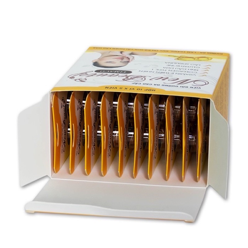 Viên bôi dưỡng da New Beauty Timaco  - sảm phẩm dùng thử 1vỉ 5 viên