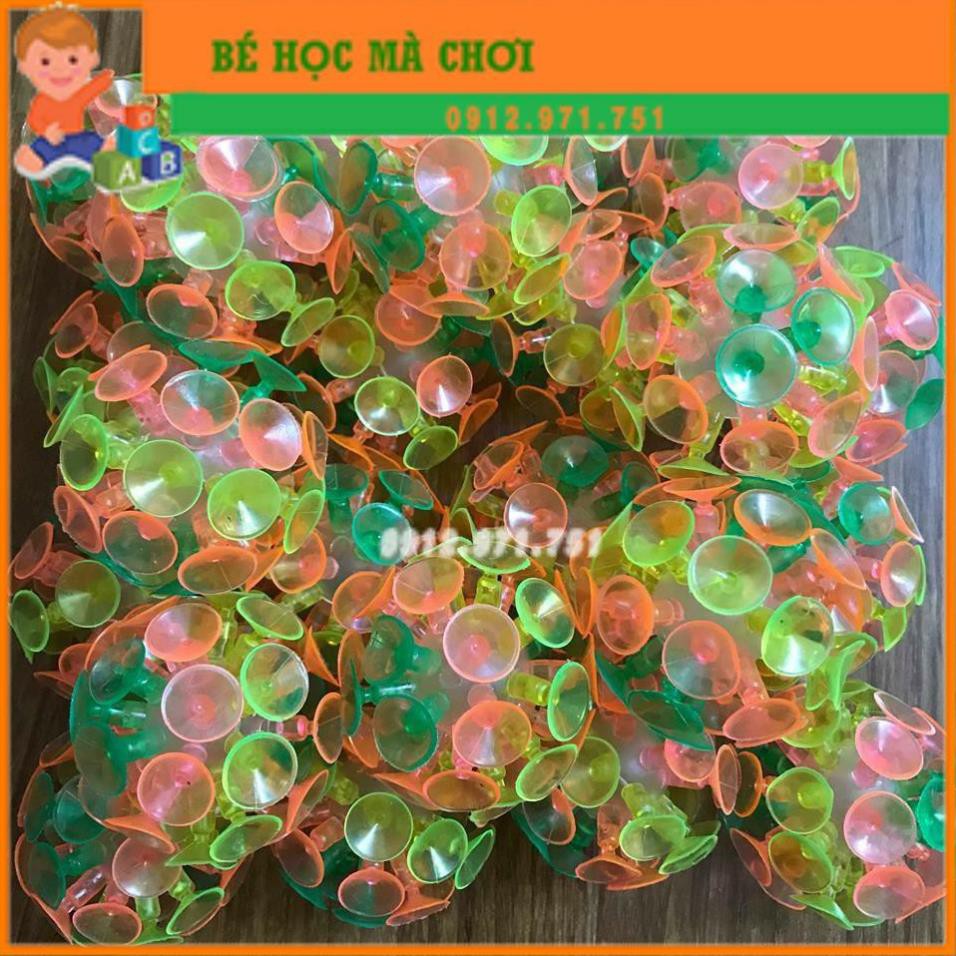 COMBO SỈ Bóng nèm hít Dính Sticky Ball giáo cụ dạy học cho giáo viên tiếng anh, toán