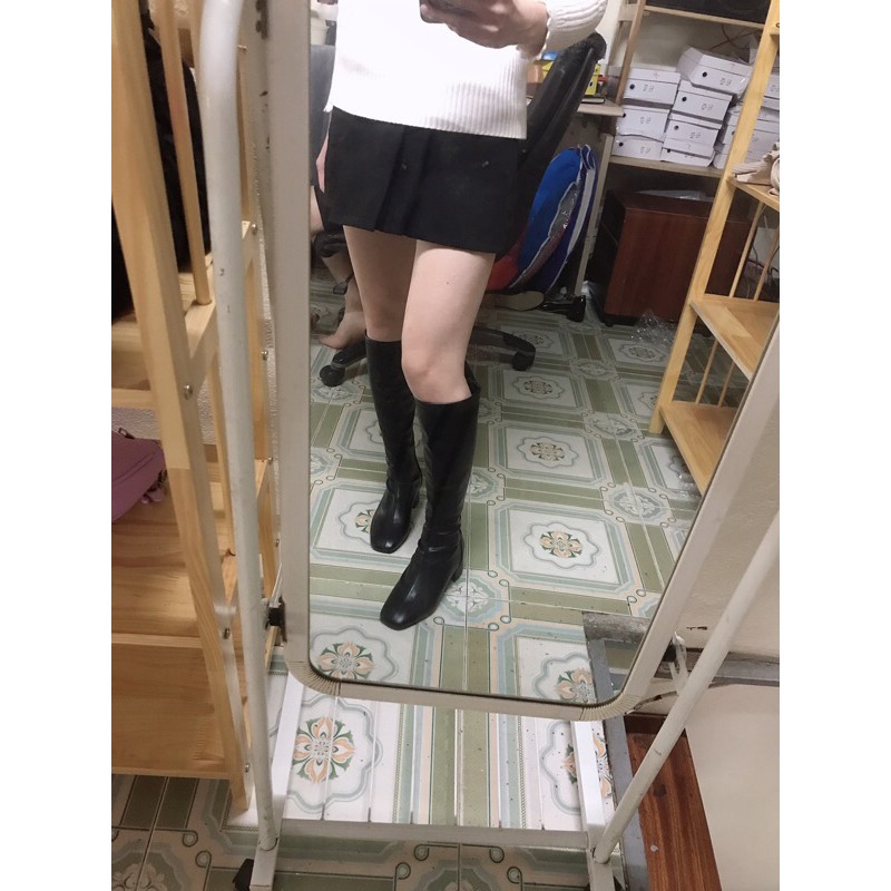 (SẴN- ẢNH THẬT) Boots đùi gối cao 5cm giá siêu rẻ quảng châu G029 (Hàng có khoá) | BigBuy360 - bigbuy360.vn