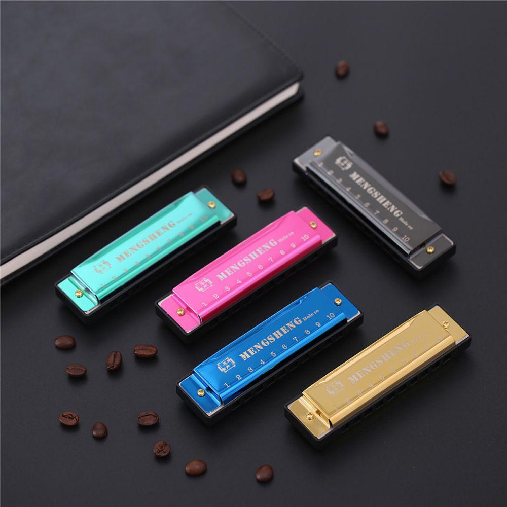 Kèn Harmonica 1 Tông 20 C Màu Xanh Dương Nhạc Cho Bé