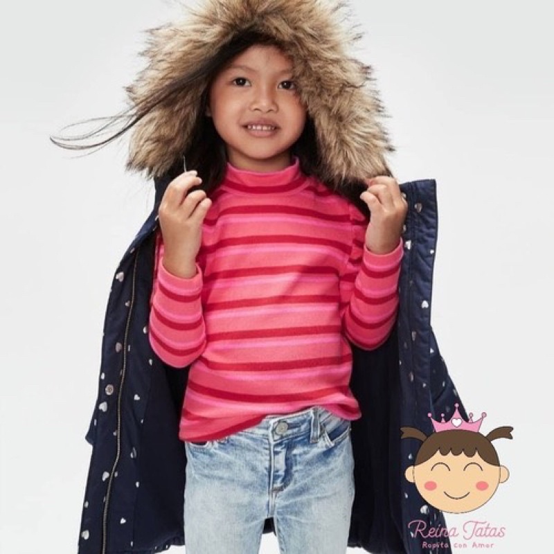 Áo phao khoác lót nỉ bé gái dư xịn 18m-5y