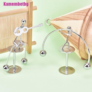 [Kamembetbg] Đồ Chơi Cân Bằng Vật Lý Khoa Học Bằng Thép Không Gỉ Newton