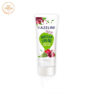 Sữa rửa mặt hazeline matcha lựu đỏ 50g