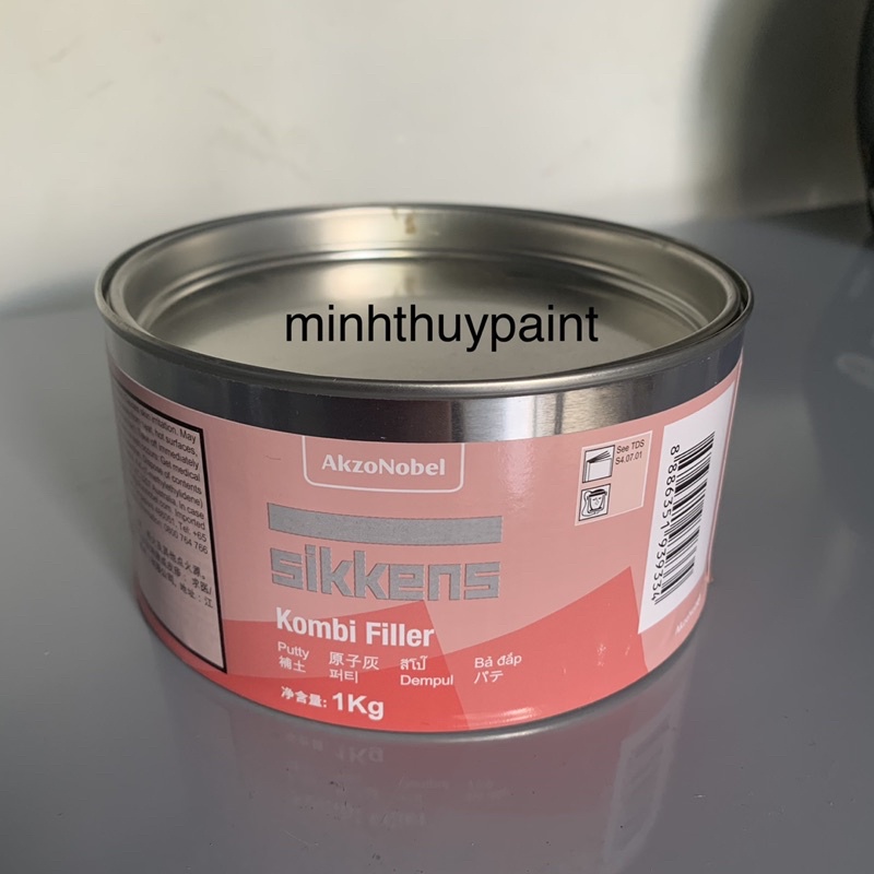 Bả matit ô tô,xe máy Sikkens Kombi Filler (1Kg)