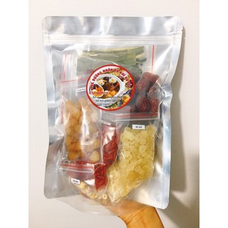 [1kg] SET ĐẠI - Chè dưỡng nhan tuyết yến 15 vị đầy đủ