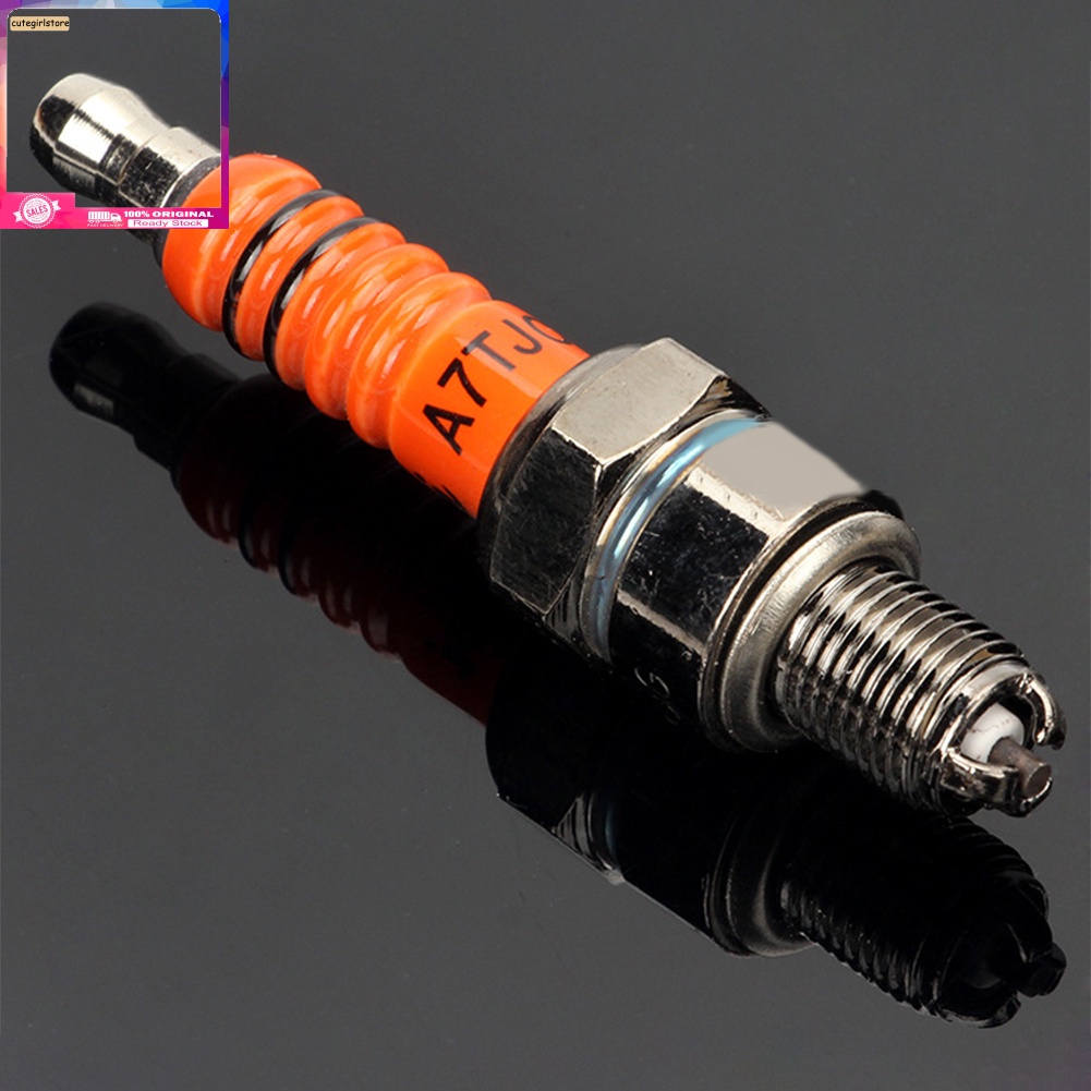 Bugi đánh lửa 3 chấu A7TC thay thế dễ thương cho xe máy