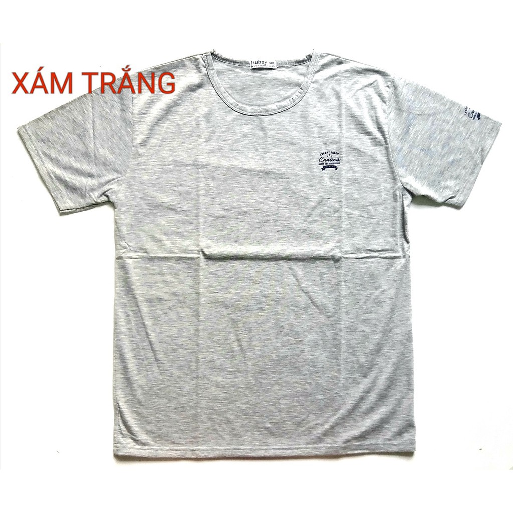Áo thun nam cổ tròn, áo thun nam tay ngắn, vải coton - Hàng VN (Ảnh thật)