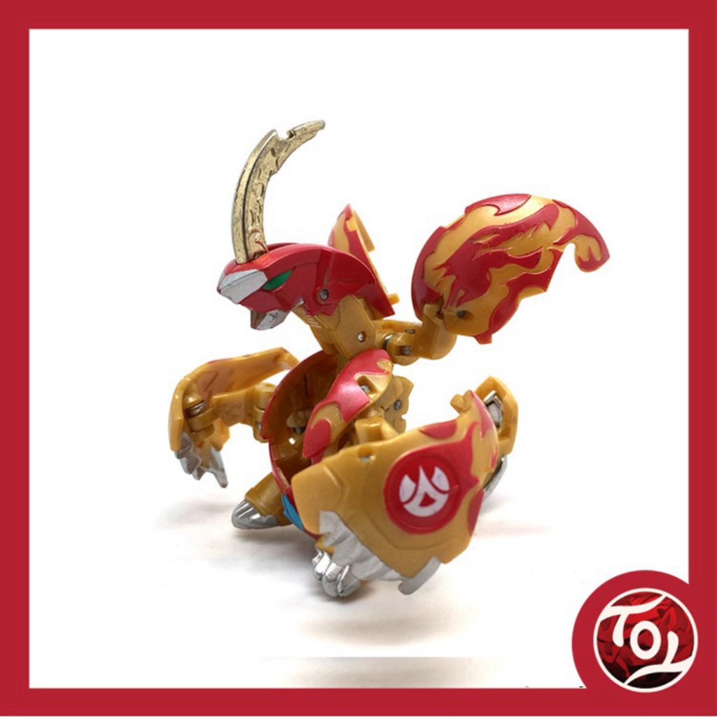 Đồ chơi mô hình Bakugan chính hãng - Rise Dragaon (Gold)