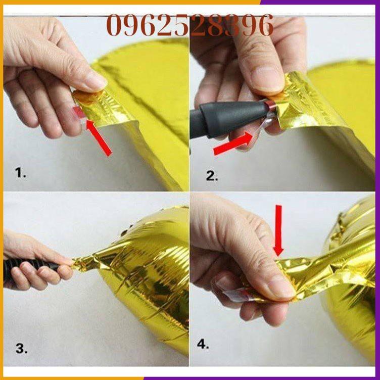 Set bóng bay trang trí sinh nhật { TẶNG BƠM + KEO }