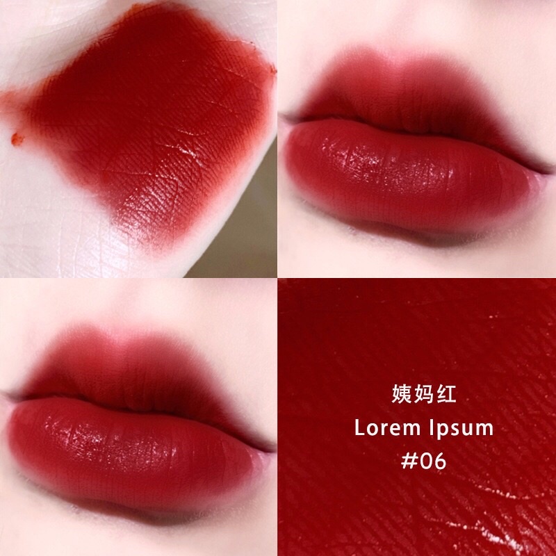 Son kem LAMEILA vỏ đỏ , son nô địa lên màu lì , mềm môi