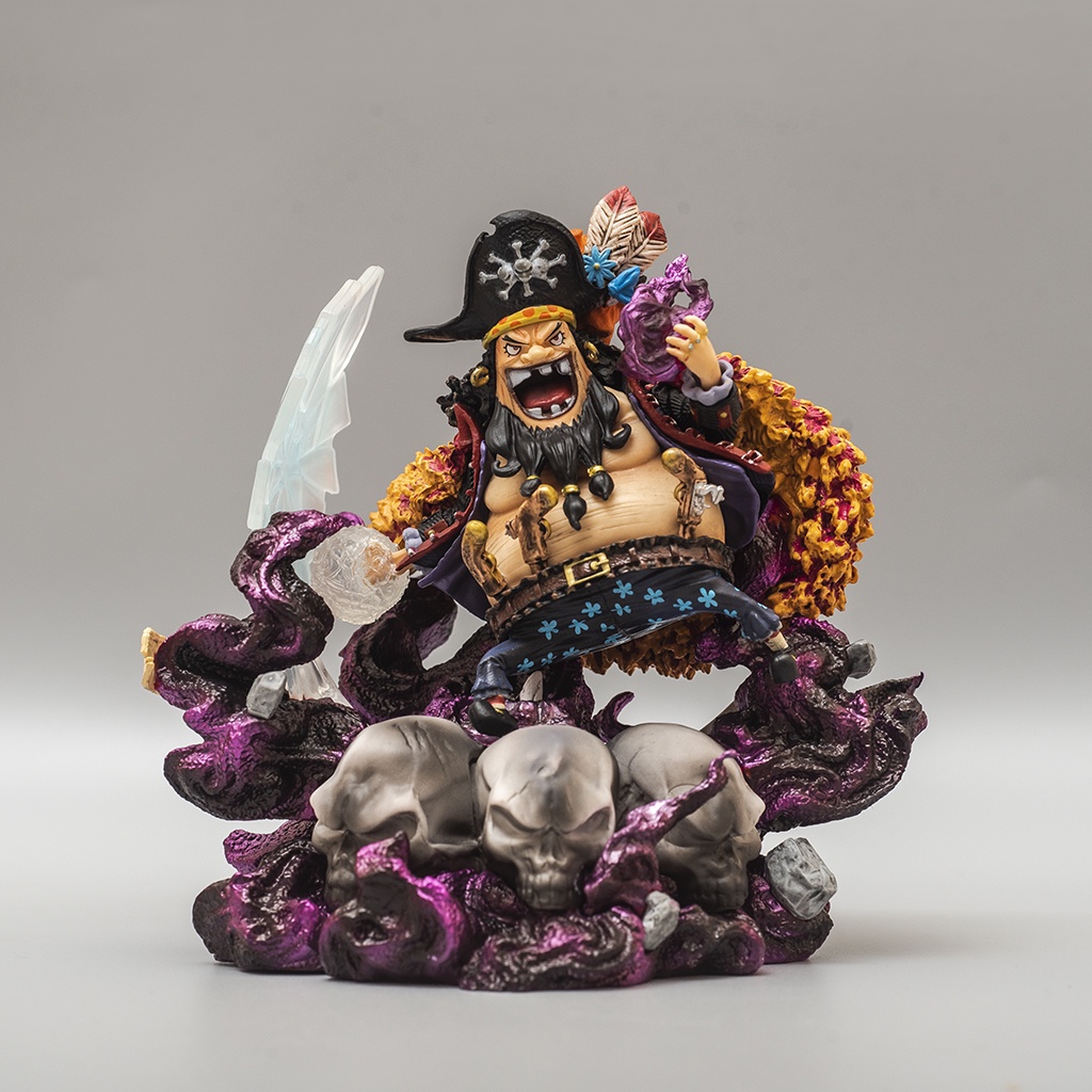 Mô hình One Piece Râu Đen Marshall D.Teach cao 15cm, Mô Hình trang trí One Piece Figure nhân vật Râu Đen Haki Shop