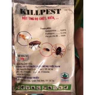 Bã trừ kiến - Phòng trừ kiến - Diệt kiến - Diệt mối - Bọ chét- gói 50g